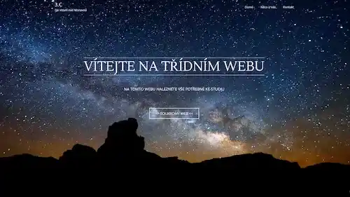 Třídní web - webové stránky
